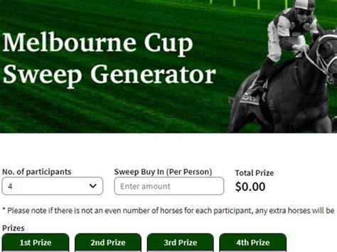 melbourne cup template|Melbourne Cup 2022 Free Sweep .
